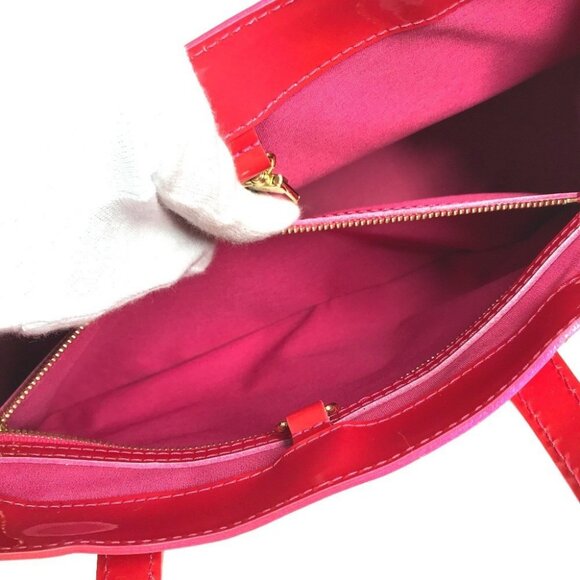 LOUIS VUITTON M93643 MonogramVernis Wilshere-Boulevard Tote Bag Hand Bag - Picture 14 of 16